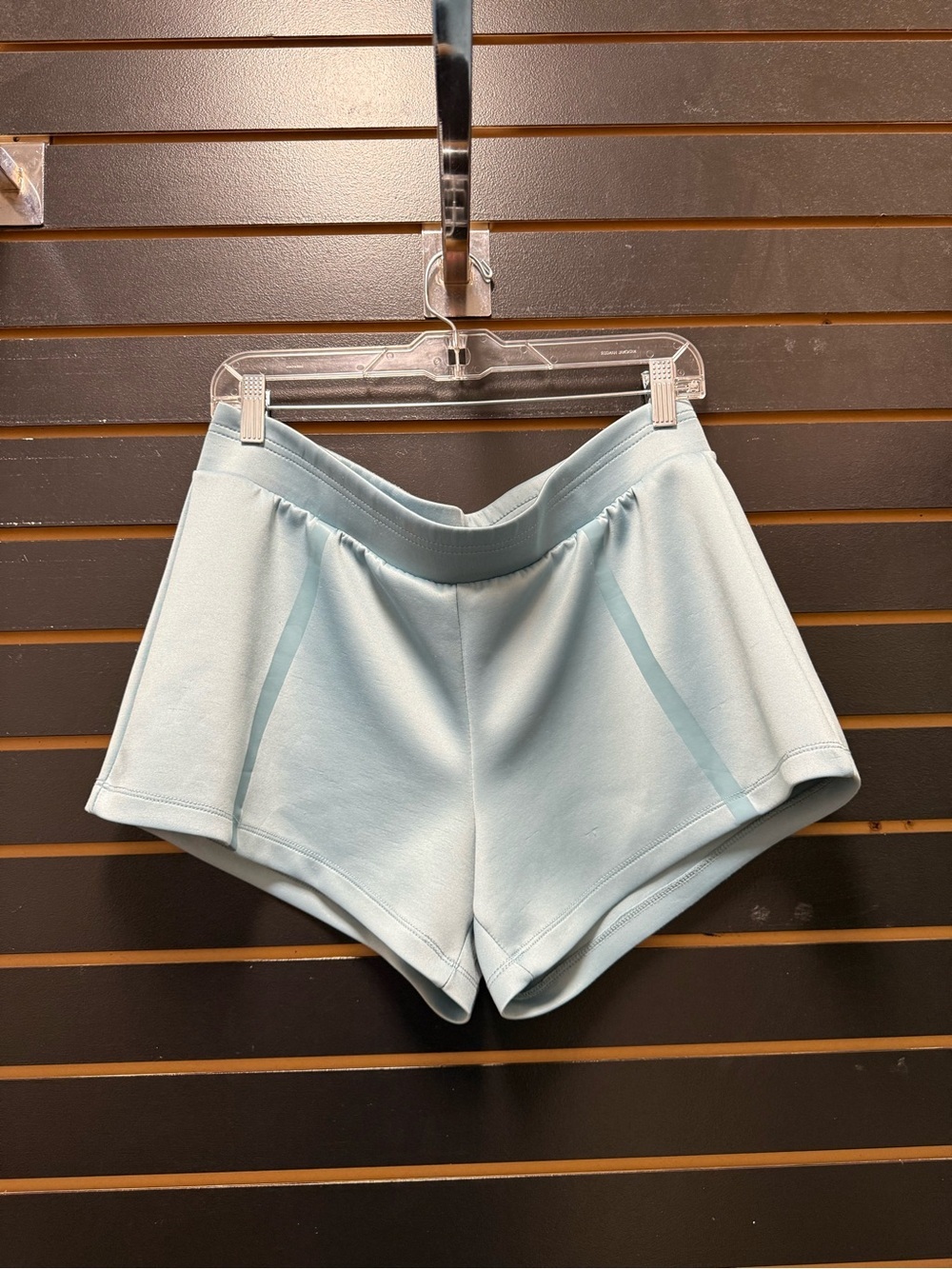 Fabletics Blue High Rise Performance Athletic Shorts Women’s Large